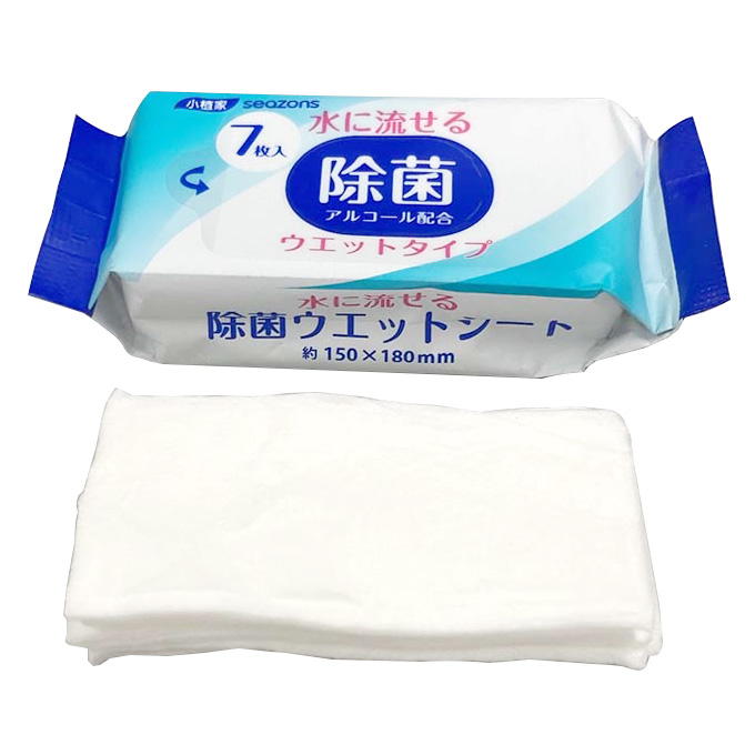 【まとめ買い】水に流せる除菌ウェットシート 9001/317949