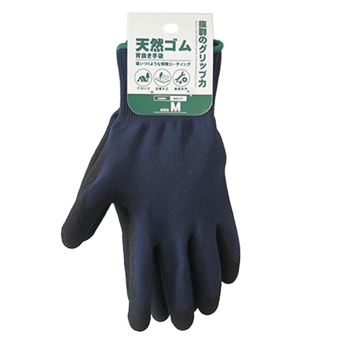 【まとめ買い】天然ゴム背抜き手袋M 1380/317955