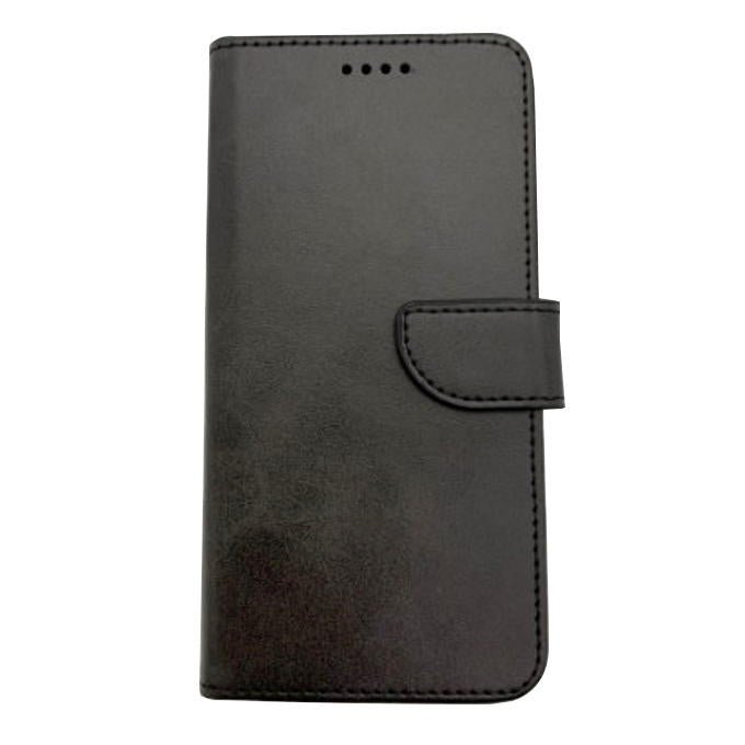 【まとめ買い】手帳型ケースレザー調i15BK 9001/319244