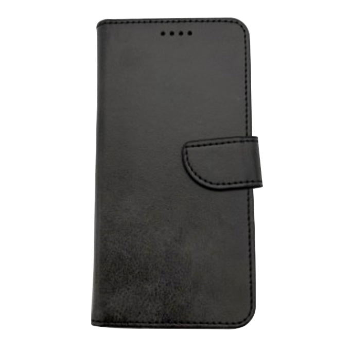 【まとめ買い】手帳型ケースレザー調i16BK 9001/319247