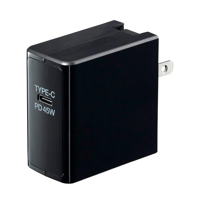 【まとめ買い】USBアダプター1ポートPD45Wブラック 9001/319274
