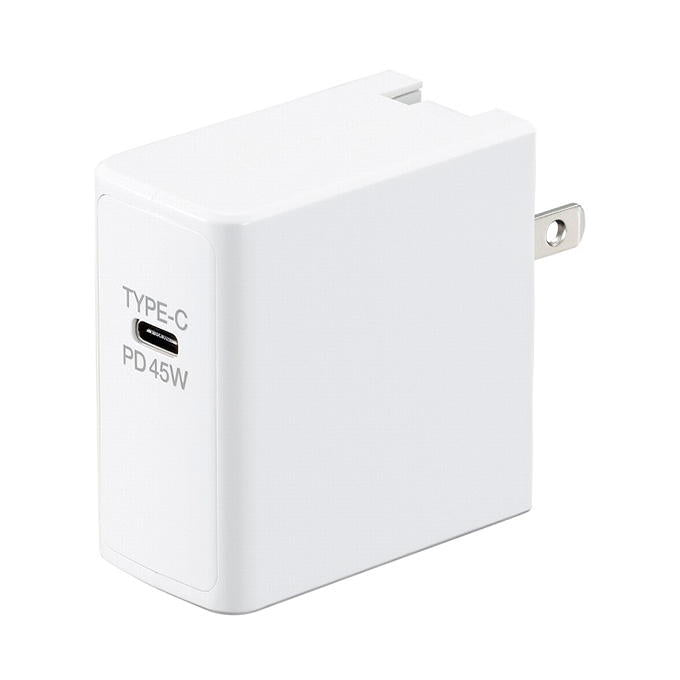 【まとめ買い】USBアダプター1ポートPD45Wホワイト 9001/319275