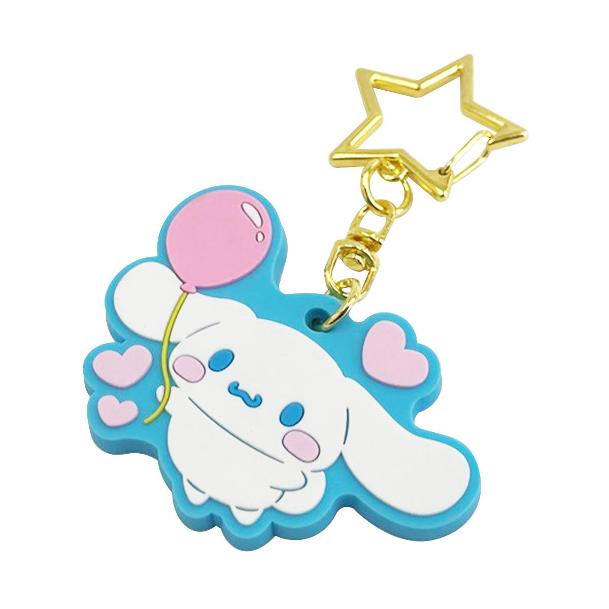 【まとめ買い】sanrio シナモン ラバーキーホルダーむきゅむきゅ0459/322103