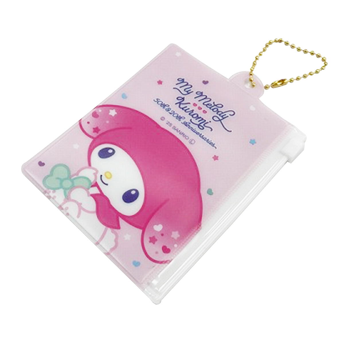 【まとめ買い】sanrio メロクロバースデーチェーンファスナーケース0459/322272