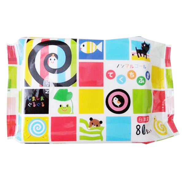 まとめ買い】しましまぐるぐる てくちふき 80枚0459/322666 | ワッツ