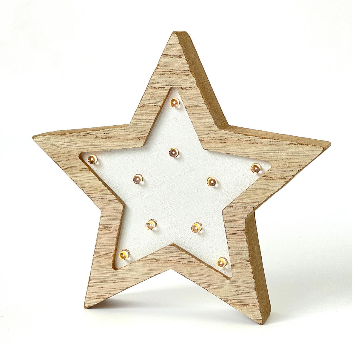 【まとめ買い】北欧ウッドライト スター 1523/323100