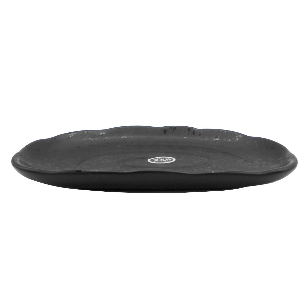 まとめ買い】黒天目楕円中皿 18cm1516/323688 | ワッツ