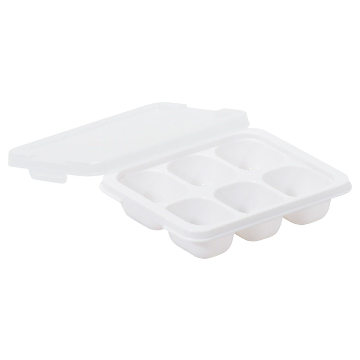 食品保存容器 ストック容器 冷凍可 冷凍つくりおきトレー20ml×6ブロック 2P 9001/323698