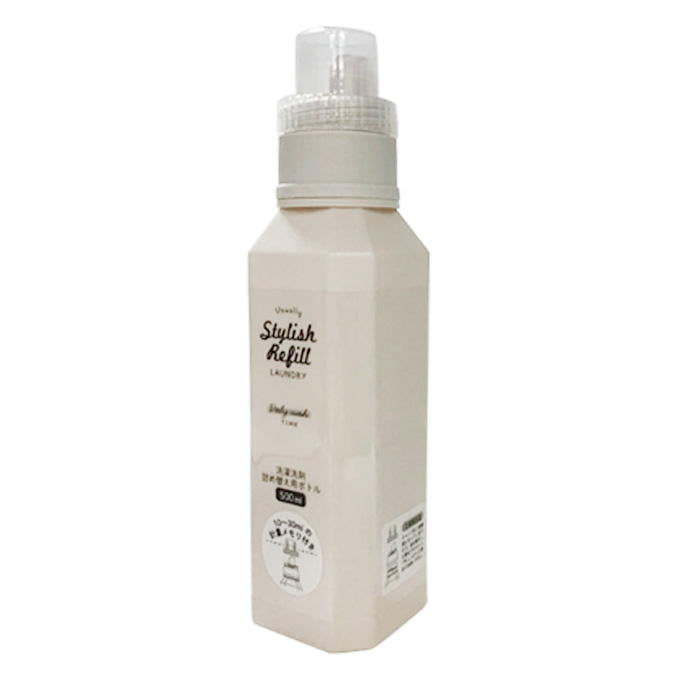 【まとめ買い】洗濯洗剤用ボトル 八角 500ml 0525/326403