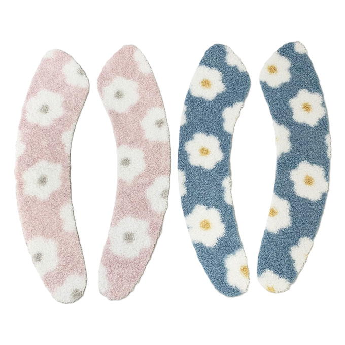 【まとめ買い】便座シート くもふわボアフラワー柄 0834/326713