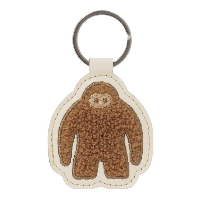 【まとめ買い】刺繍キーホルダー ビッグフット 0490/327599