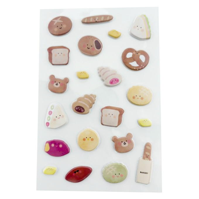 【まとめ買い】ぷっくりふわふわシール BreadBoys 9001/327629