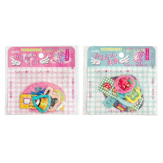 【まとめ買い】フレークシール 16P KAWAII MADNESS 0356/327640