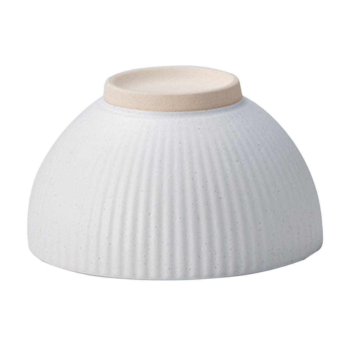 【まとめ買い】千筋白 茶碗0923/327771