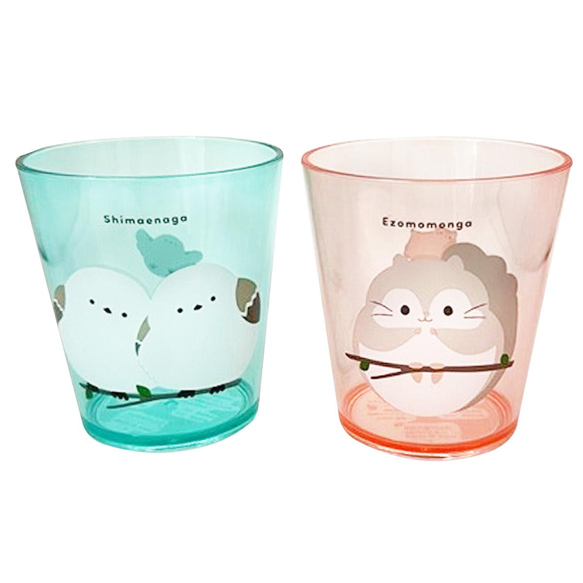 【まとめ買い】プラコップ シマエナガ・エゾモモンガ0459/327802