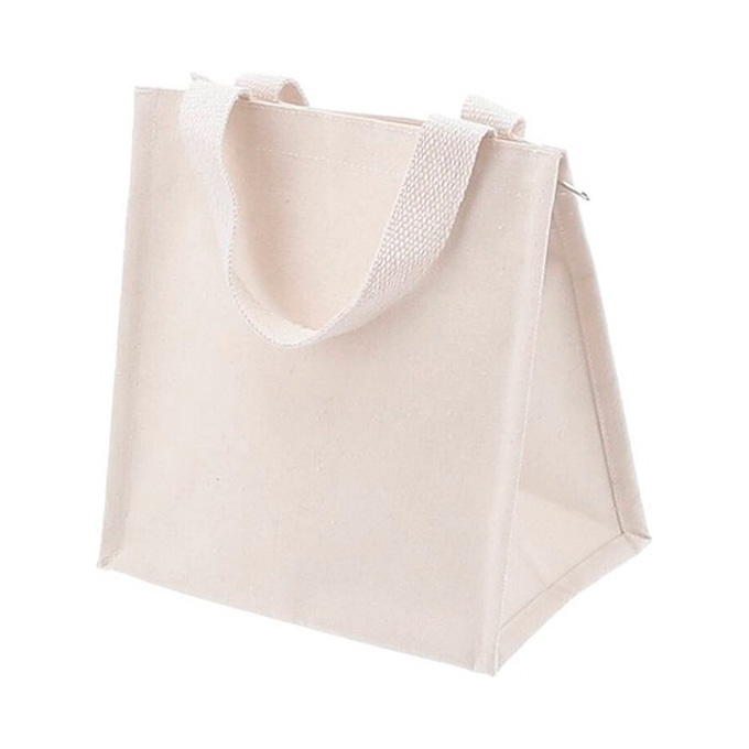 【まとめ買い】コットン保冷ランチバッグ 1635/328139