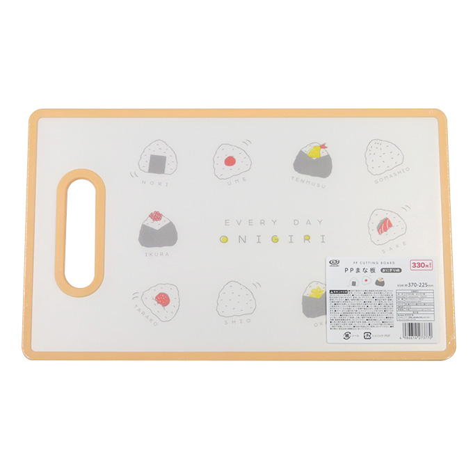 【まとめ買い】PPまな板 おにぎり柄 1583/328148