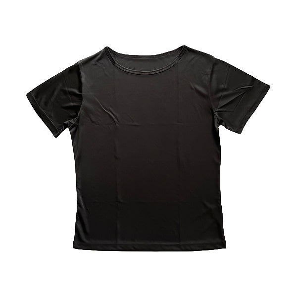 Tシャツ レディース 婦人 下着 インナー  Tシャツ ブラック L 1523/328754