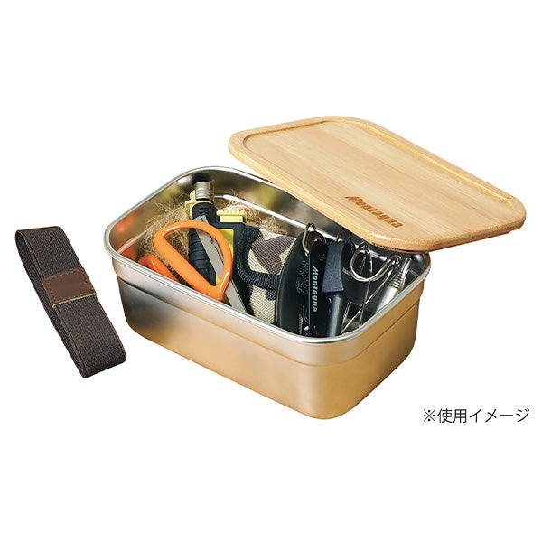 【まとめ買い】お弁当箱 ランチボックス ツールボックス マルチコンテナ Montagna モンターナ 1000ml 18×11×7cm HAC3133 1571/329736