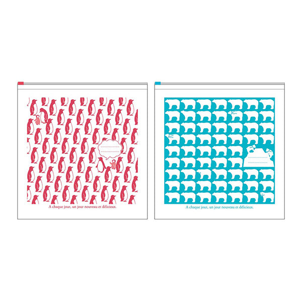 【まとめ買い】フリーザーバッグスライダーL 6P アニマル 0356/332819