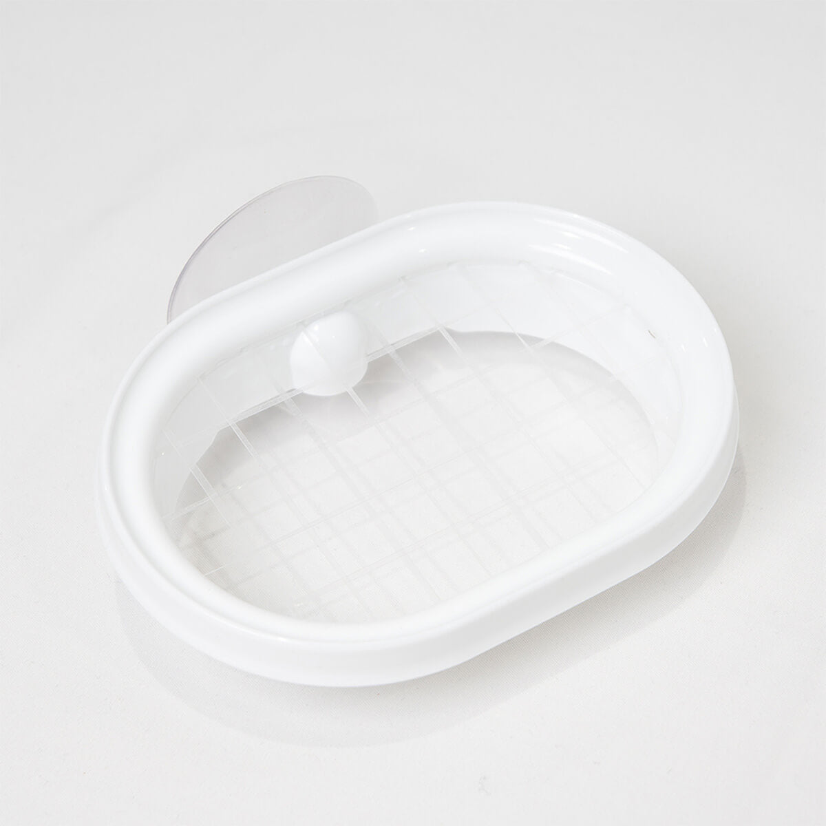 【まとめ買い】ソープトレイ 石鹸トレー せっけんトレイ Q-BAN 石けん長持ちラック クールホワイト 0847/333656