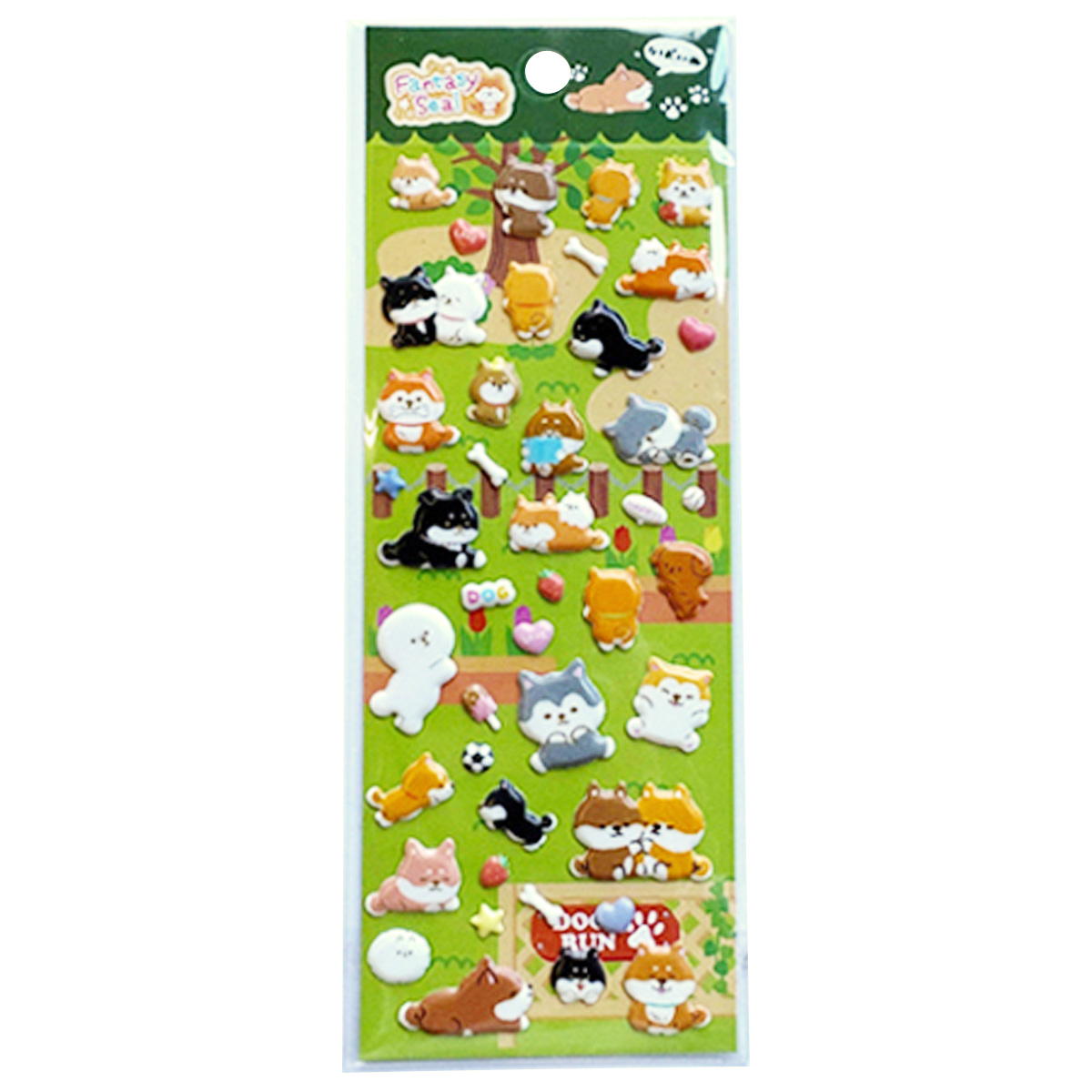 【まとめ買い】ファンタジーシール 柴犬 0604/335311