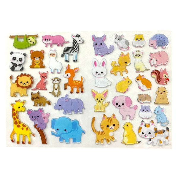 【まとめ買い】アメみたいシール ワクワク!どうぶつ 0931/335484