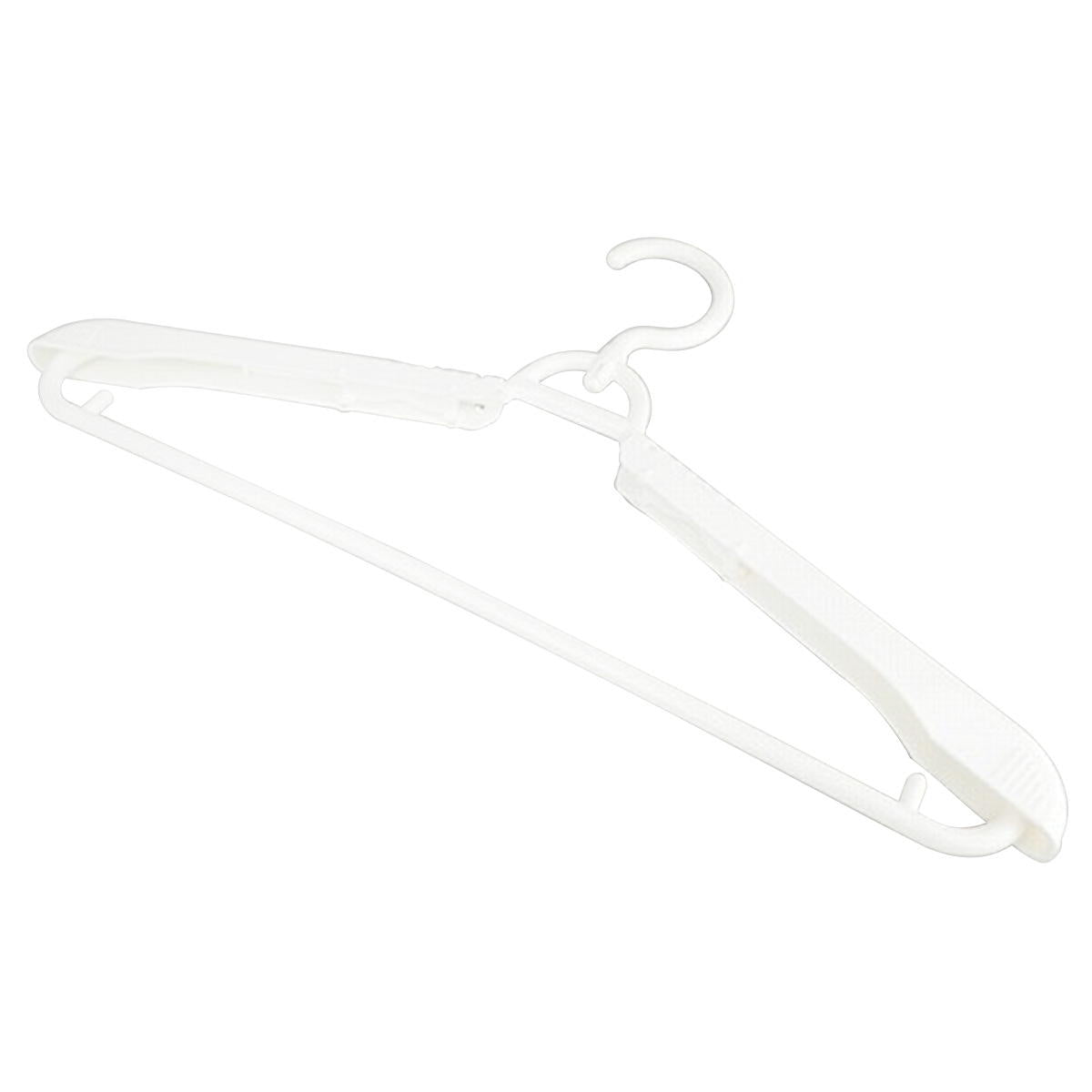 まとめ買い】伸びるクローゼットハンガーホワイト 0459/335848