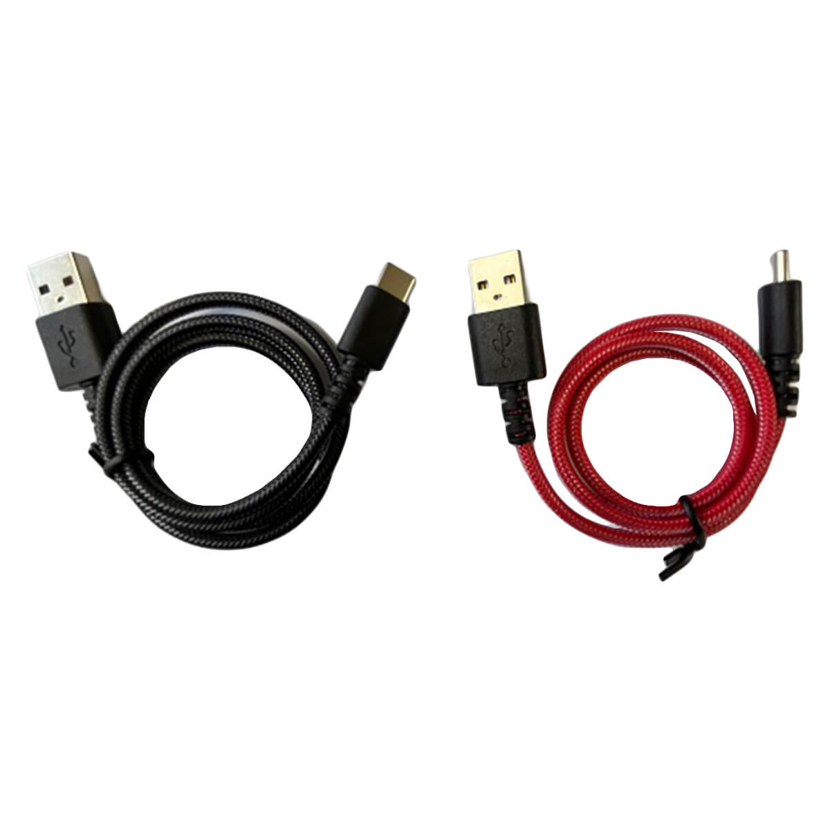 まとめ買い】Type-C ロングブッシュ充電・転送ケーブル 3A 50cm 9001
