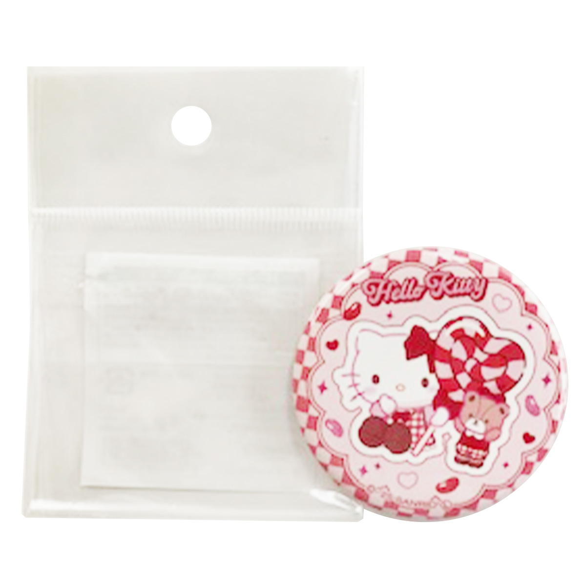 【まとめ買い】缶バッジ キティ（ピンキーロリポップス） 0960/336562