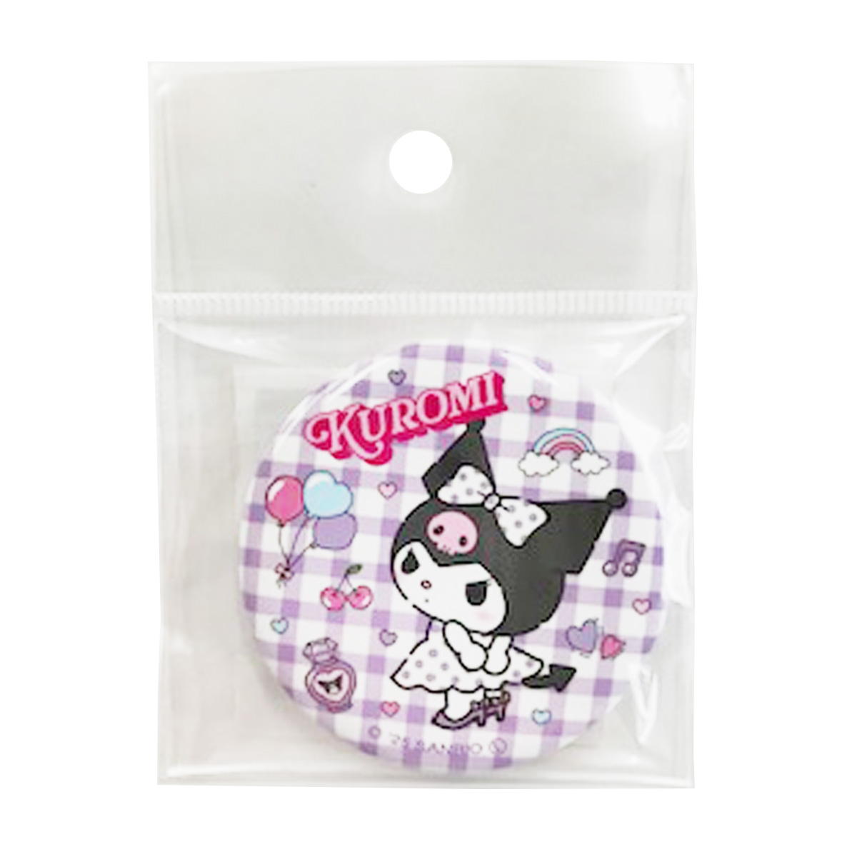 【まとめ買い】缶バッジ クロミ（ポップポップ） 0960/336565