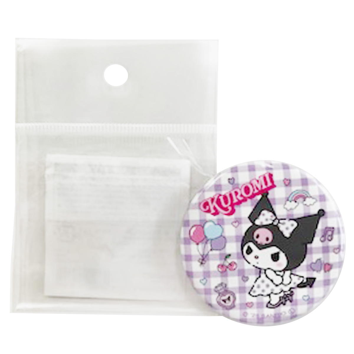 【まとめ買い】缶バッジ クロミ（ポップポップ） 0960/336565