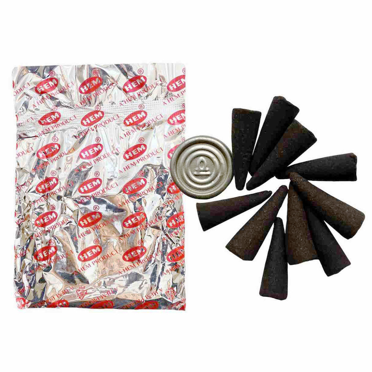 まとめ買い】三角香 お香 ヘム HEM コーン香 プレシャスローズ 1392