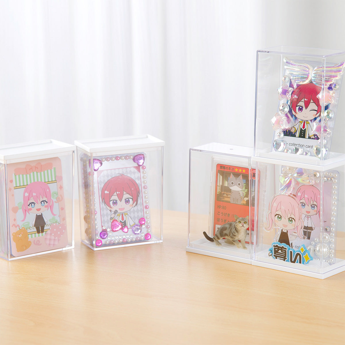 まとめ買い】硬質カードケース カード収納ケース カード収納ファイル