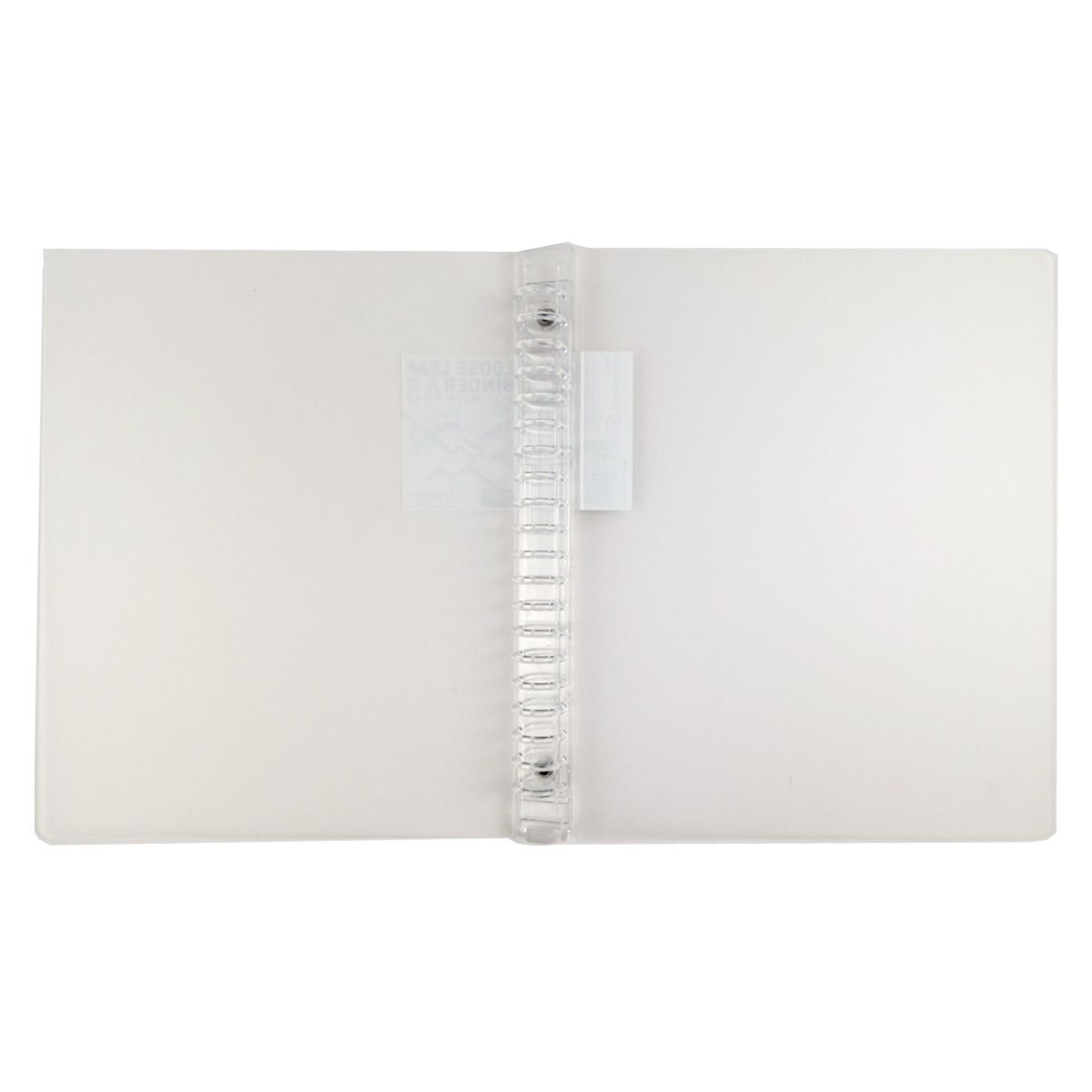 まとめ買い】ルーズリーフ用バインダーA5クリア 9001/340343