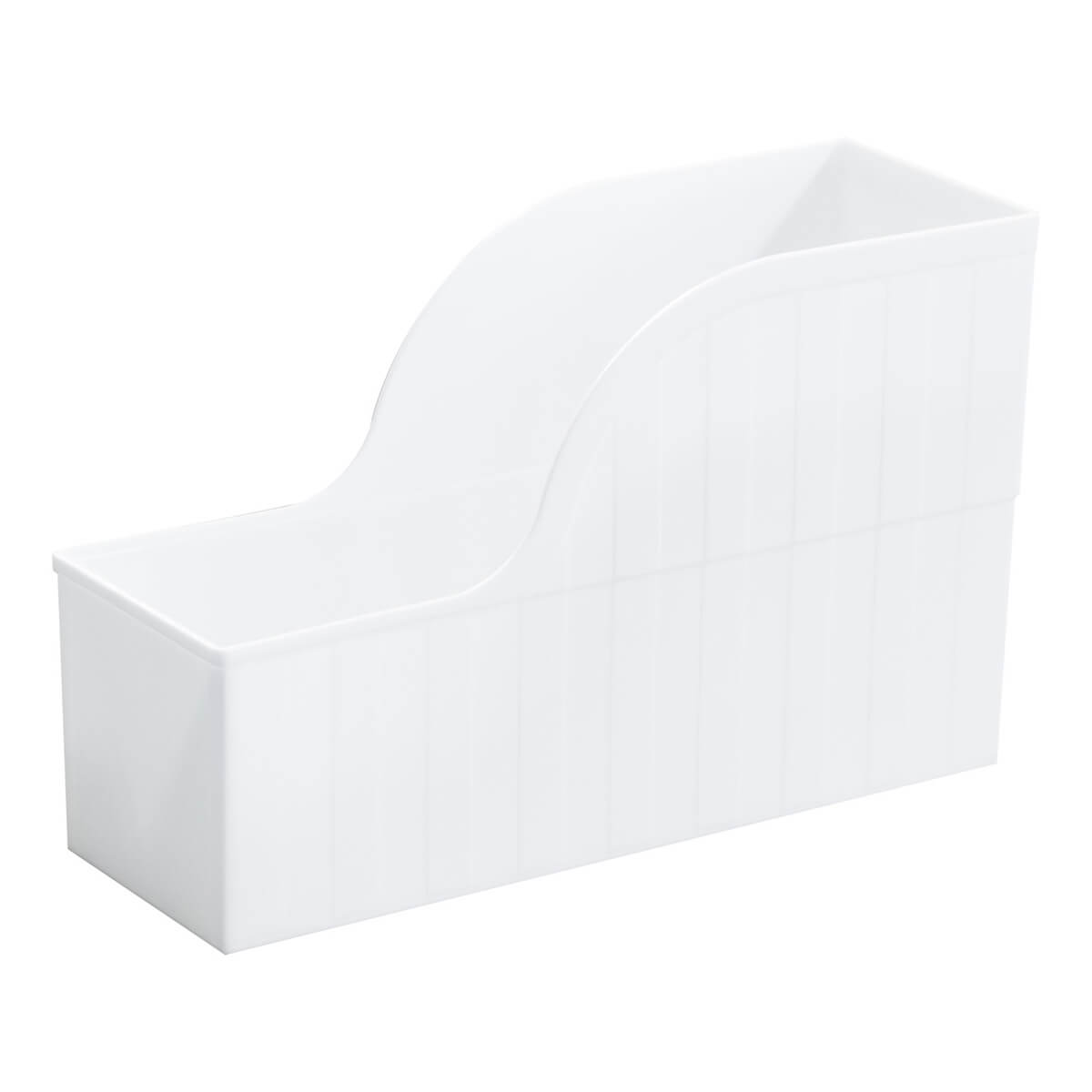 【まとめ買い】ファイルスタンド バインダー収納 A4 バインダースタンド ホワイト J9824 書類整理 卓上収納 0775/340460