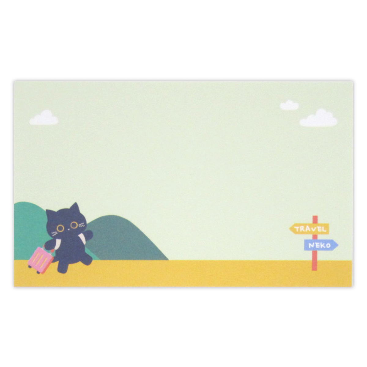 【まとめ買い】ミニカード トラベルネコ 30枚0915/341667