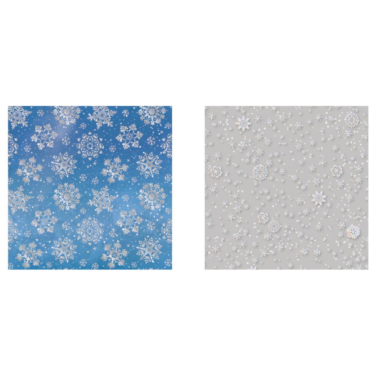 【まとめ買い】デザインペーパー 8P スノーフレーク 0356/342095
