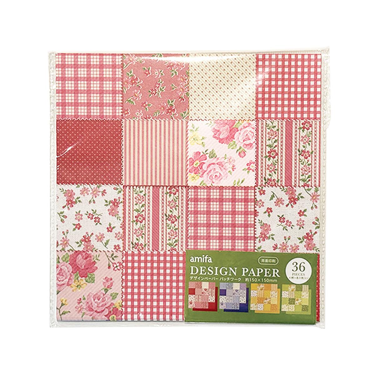 【まとめ買い】デザインペーパー 36P パッチワーク 0356/342096