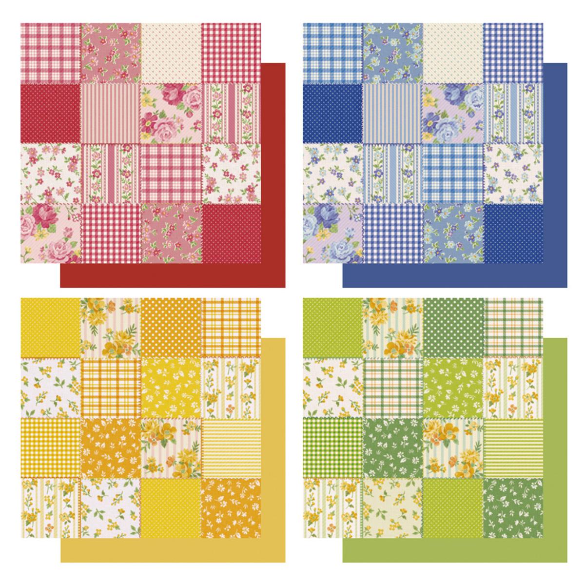 【まとめ買い】デザインペーパー 36P パッチワーク 0356/342096