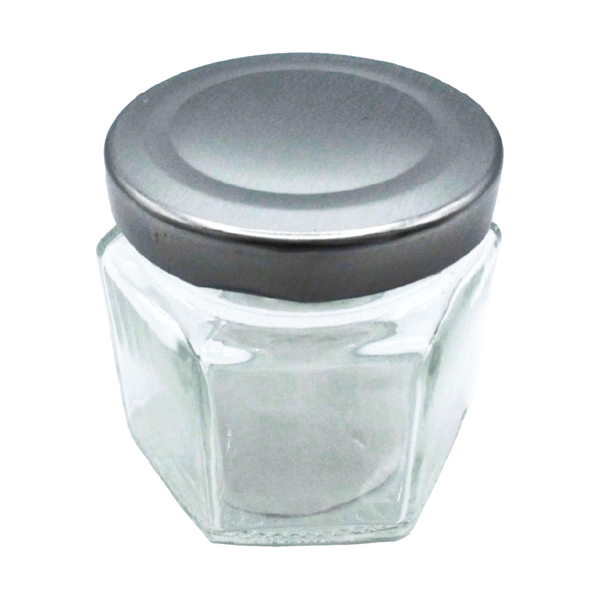 ガラス瓶 食品保存容器 保存ボトル OC1502スクリューキャップ 六角瓶 60ml 1516/342301
