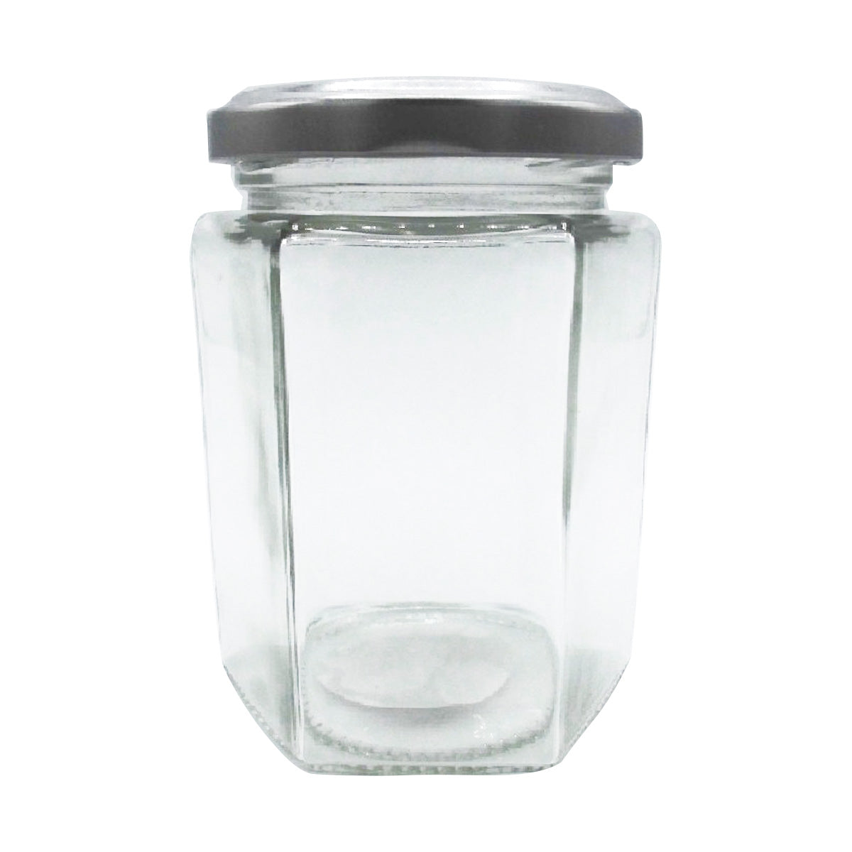 ガラス瓶 食品保存容器 保存ボトル OC1500 スクリューキャップ 六角瓶 270ml 1516/342303