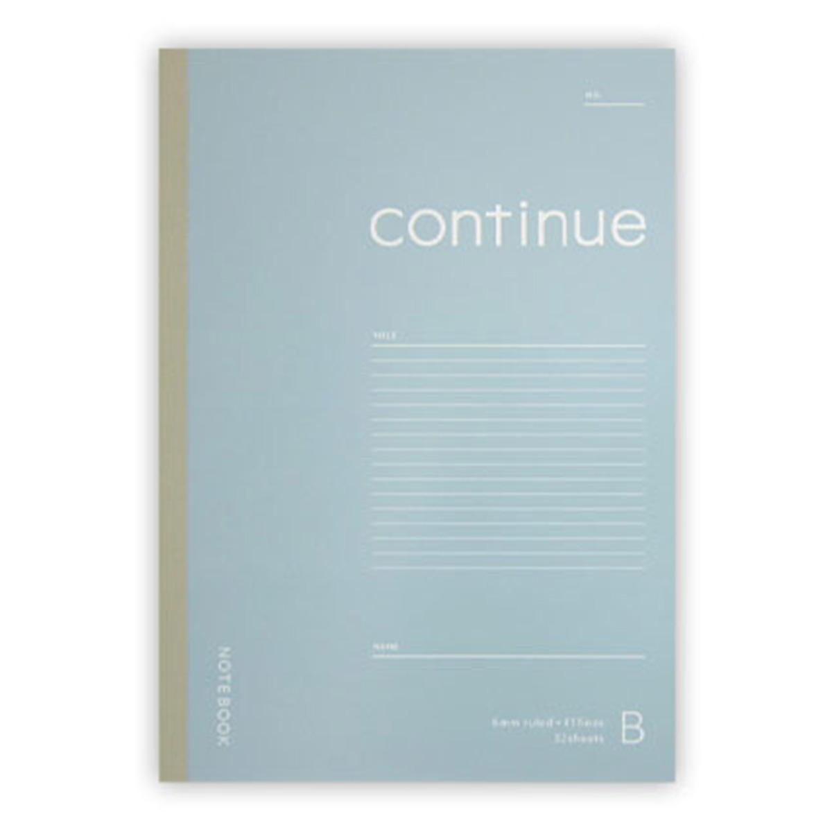 まとめ買い】A4ノート スモーキーコンティニュー B罫 32枚 0915/343207