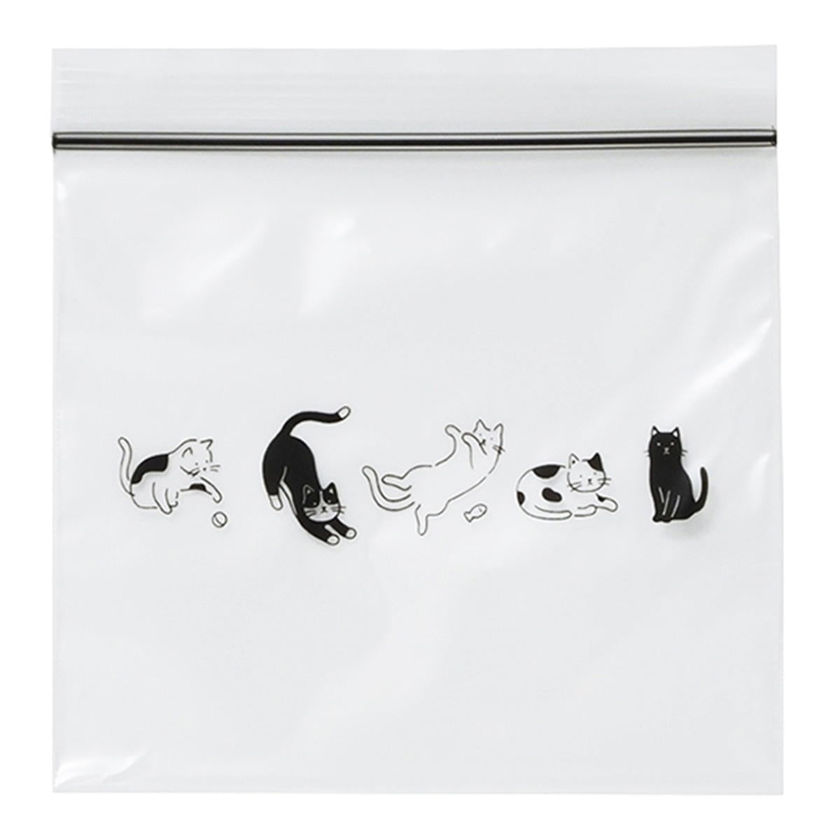 【まとめ買い】フリーザーバッグねこ柄S12枚 0490/343343