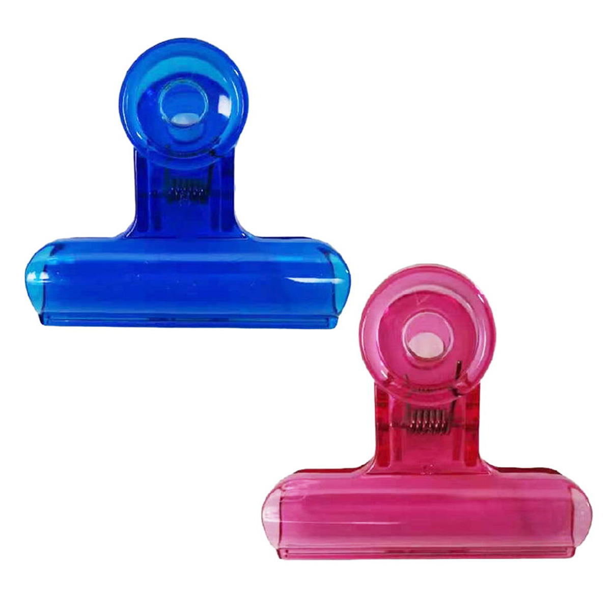 【まとめ買い】プラ目玉クリップ 大 2P 0960/343381