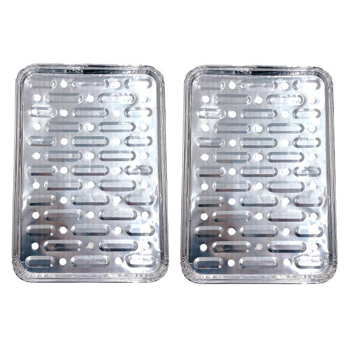 【まとめ買い】グリル魚焼きトレー 2枚入 0808/343687