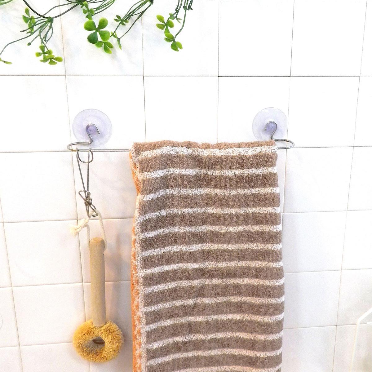 【まとめ買い】ステンレスタオルバー30cm 0510/344678