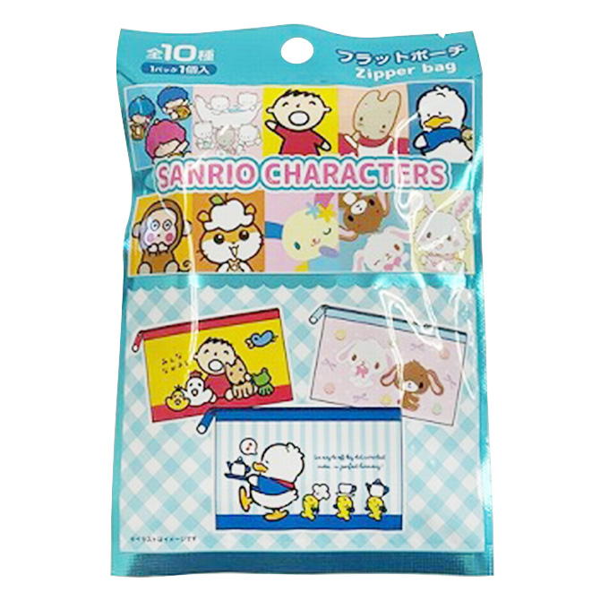 【まとめ買い】sanrio サンリオミックス フラットポーチS 0459/345024