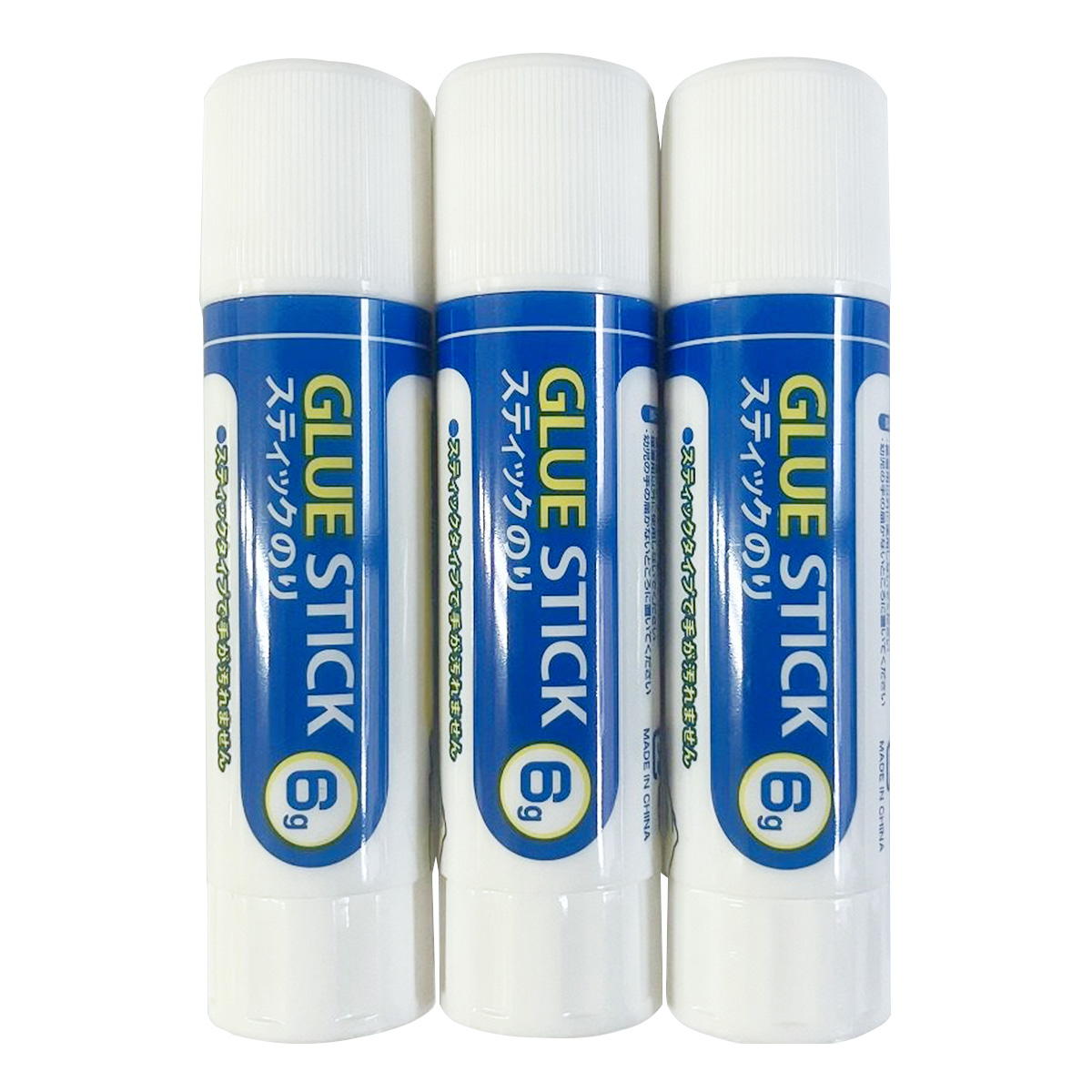 【まとめ買い】スティックのり 6g 3本入り0960/345347