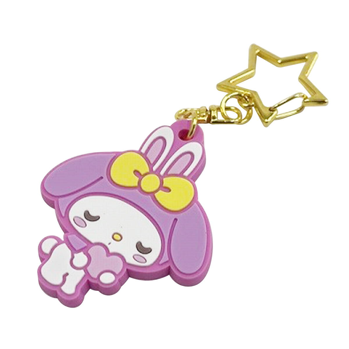 【まとめ買い】sanrio マイメロラバーキーホルダ50th紫0459/346009